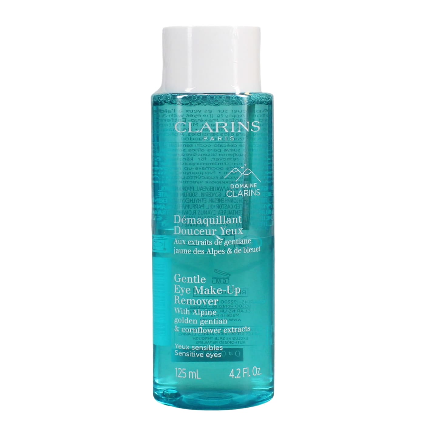 CLARINS EYE MAKE-UP REMOVER GENTLE 125ML
