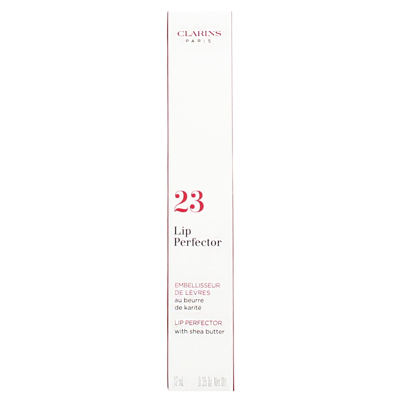 CLARINS VELVET LIP PERFECTOR 23 POMEGRANATE GLOW 12ML