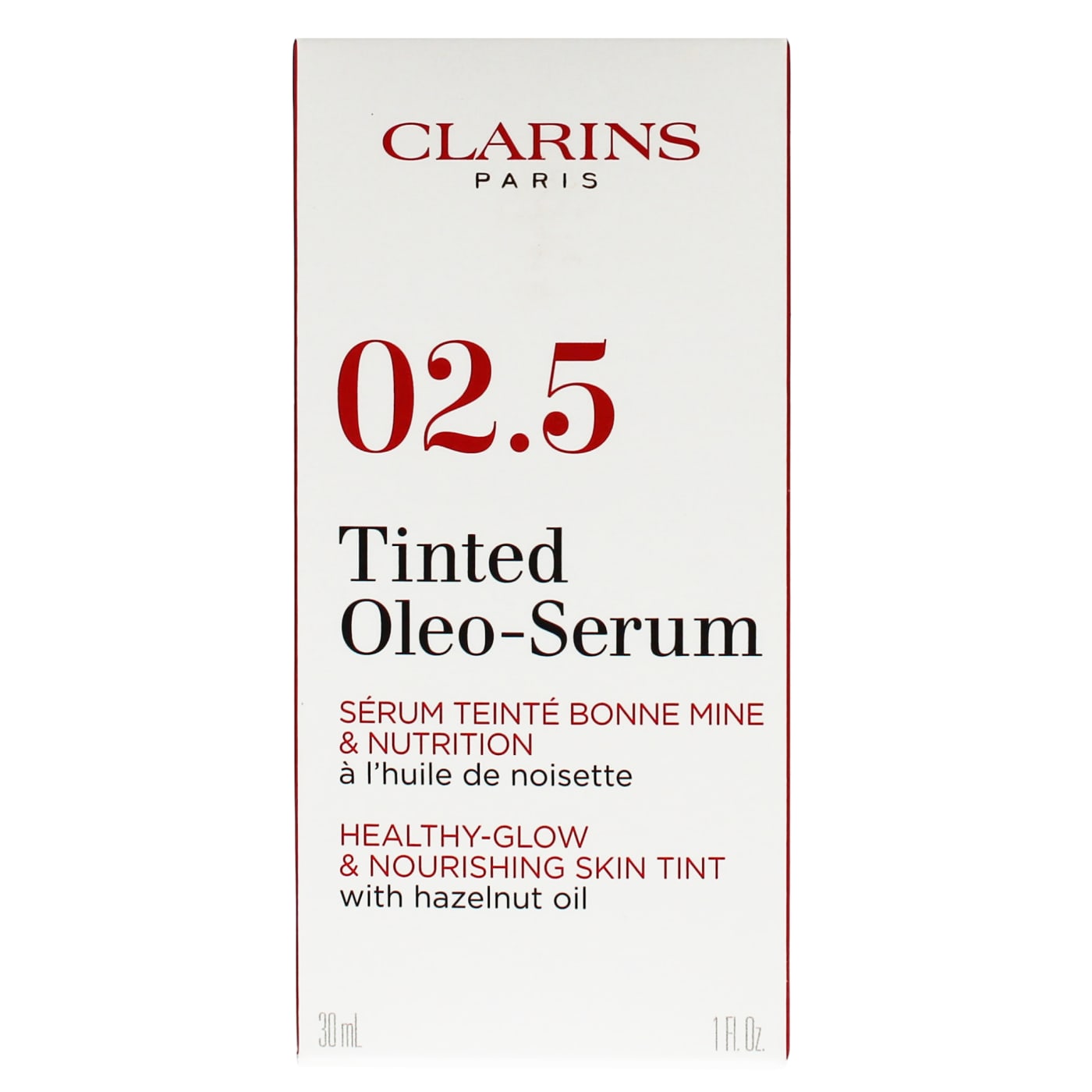 CLARINS TINTED OLEO-SERUM 02.5 30ML