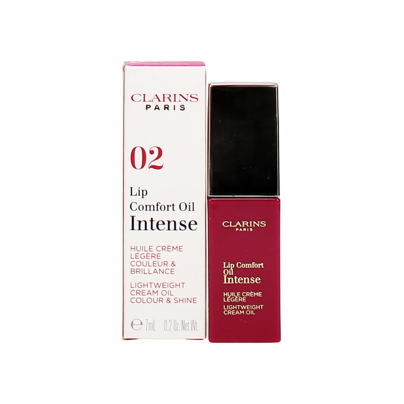 CLARIN LIP COMFORT OIL 02 INTENSE PLUM S 7ML