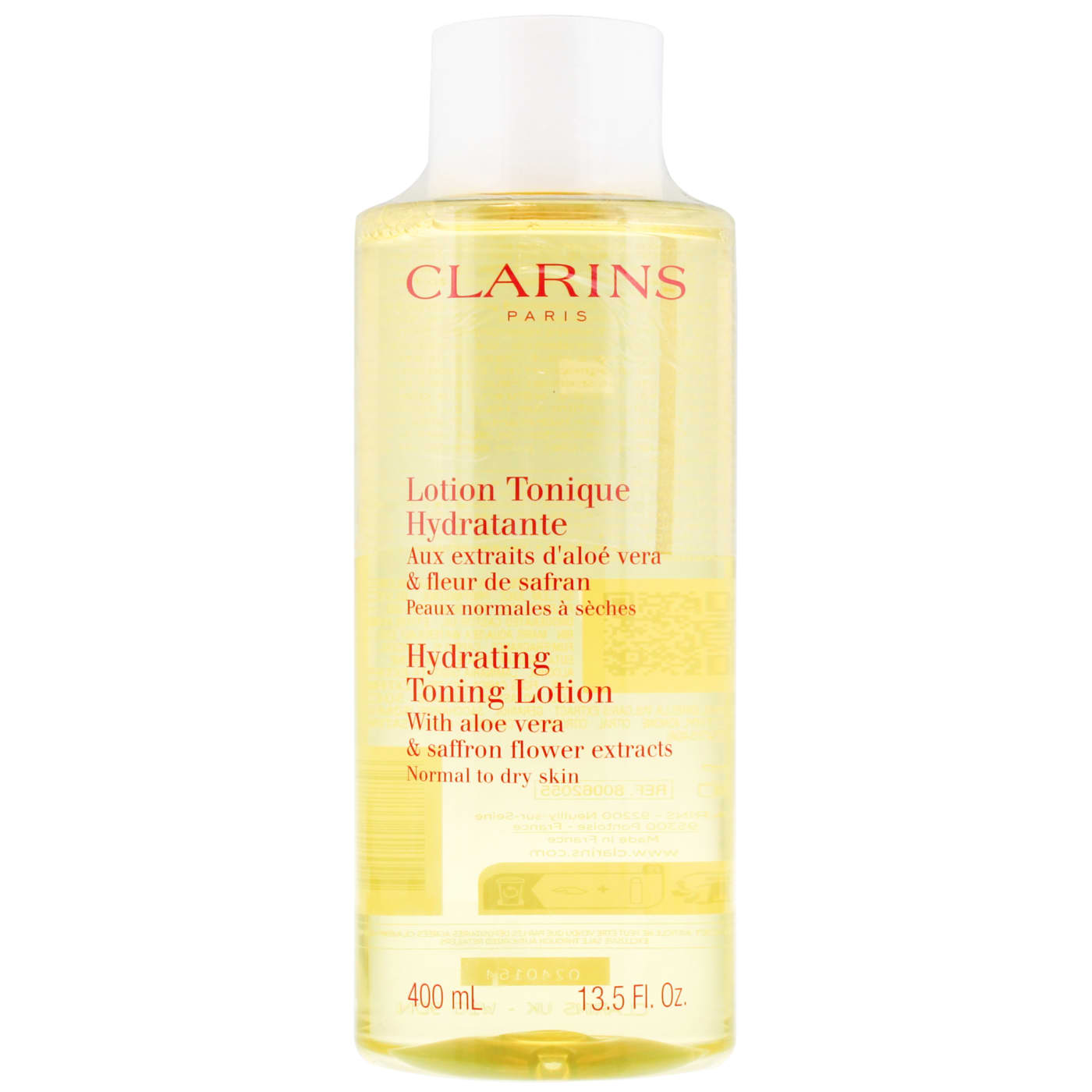 CLARINS TONING LOTION HYDRATING 400ML