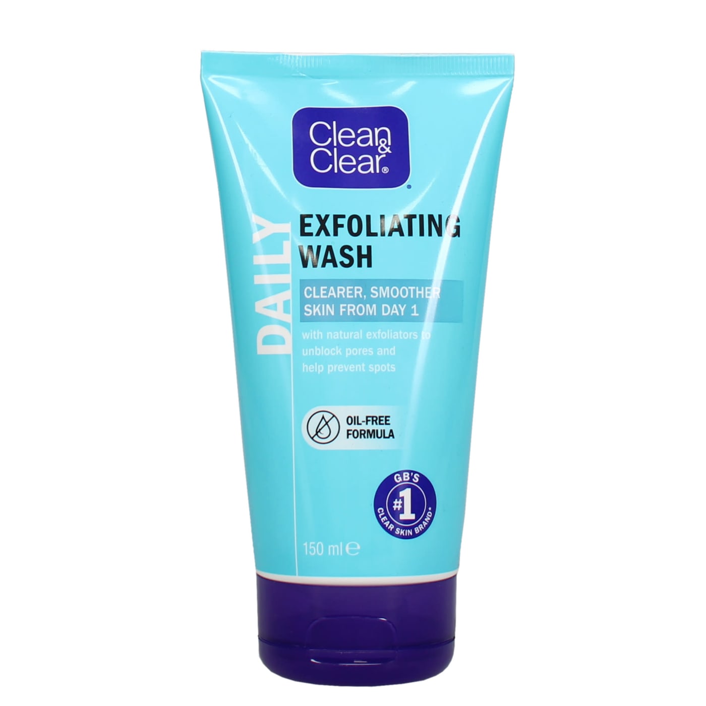 CLEAN & CLEAR DAILY WASH EXFOLIATING 150ML