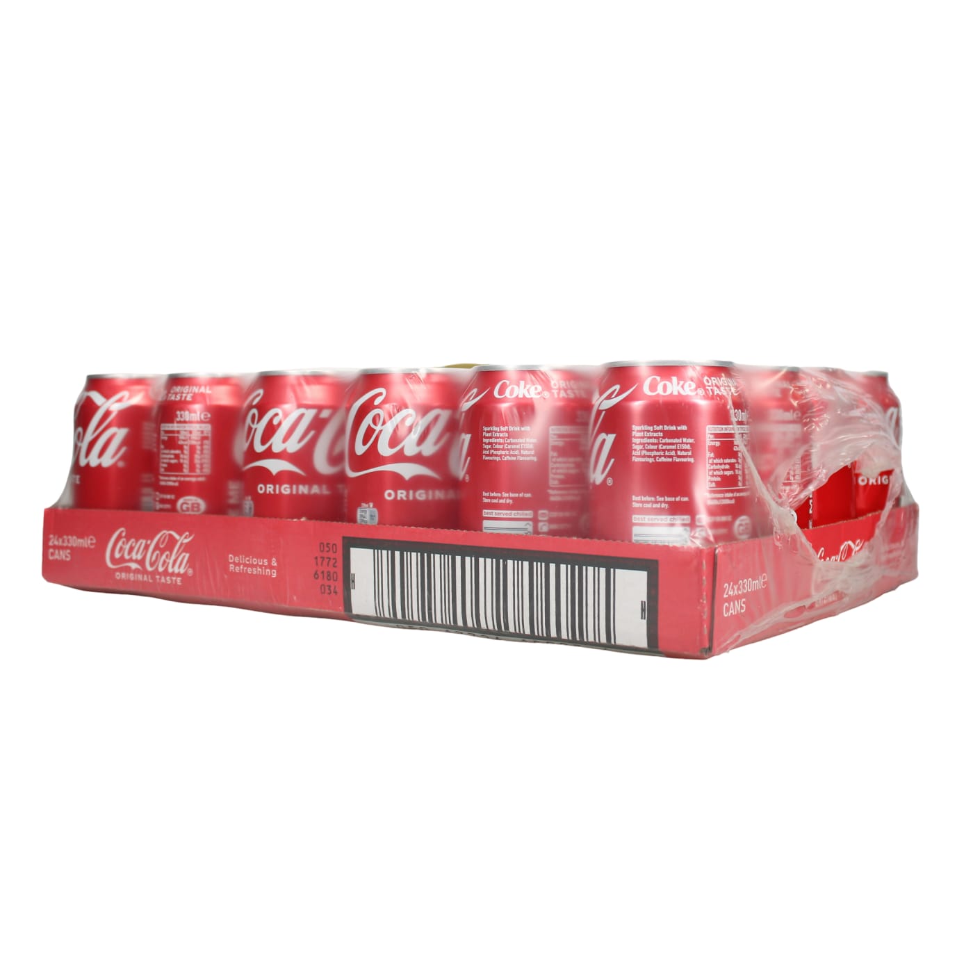 COCA-COLA 24X CANS REGULAR 330ML
