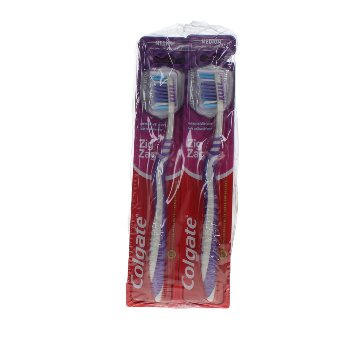 COLGATE TOOTHBRUSH ZIG ZAG MEDIUM CDU 12