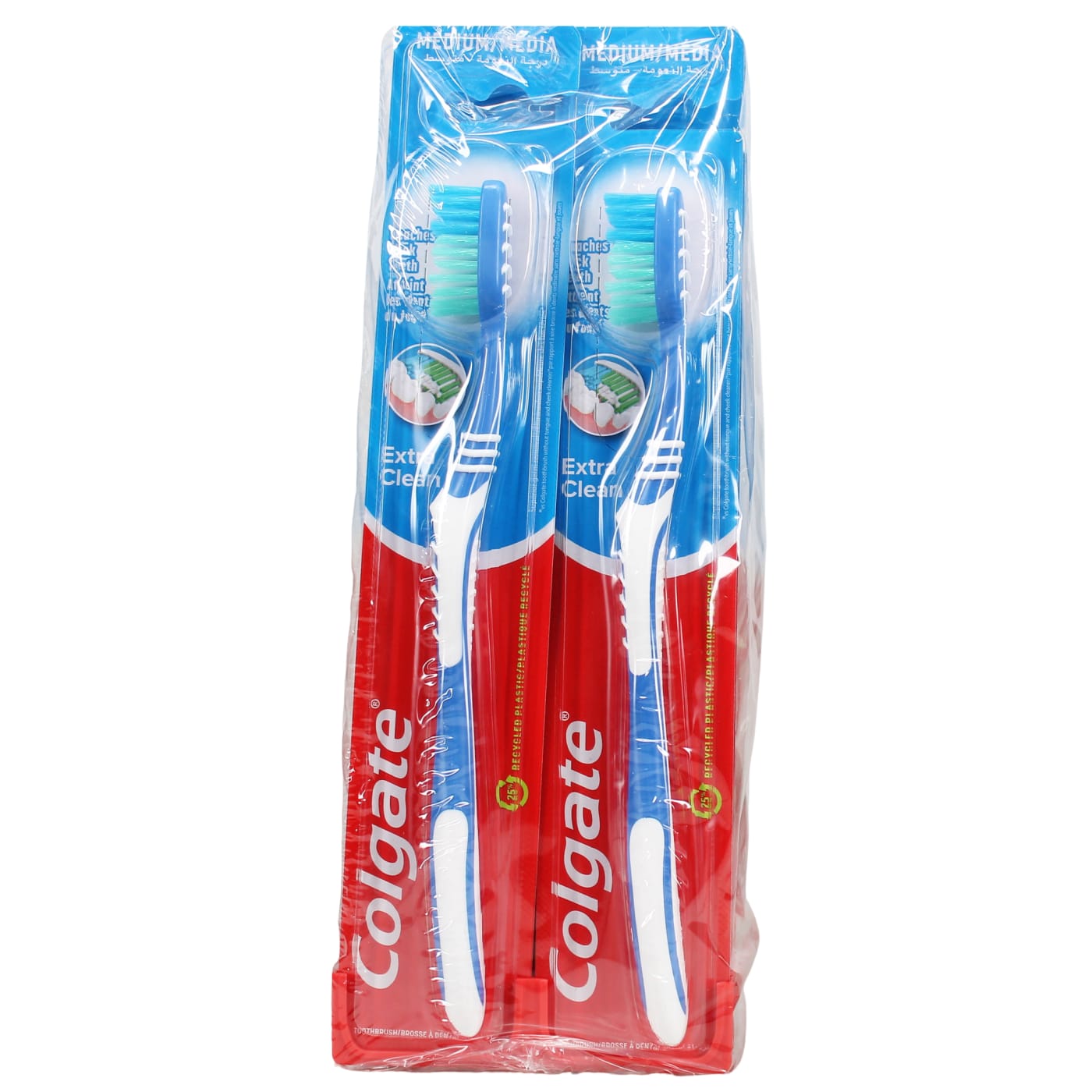 COLGATE TOOTHBRUSH EXTRA CLEAN MEDIUM CDU 12