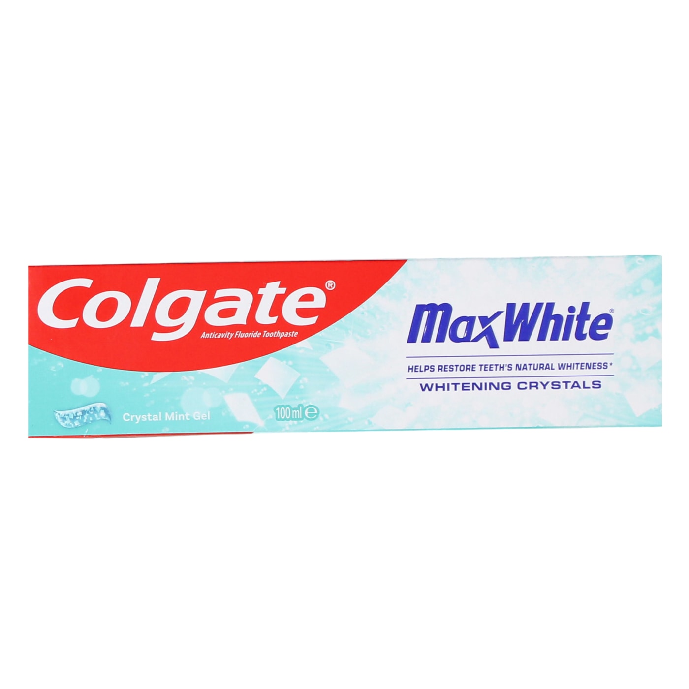 COLGATE TOOTHPASTE MAX WHITE CRYSTAL MINT 100ML