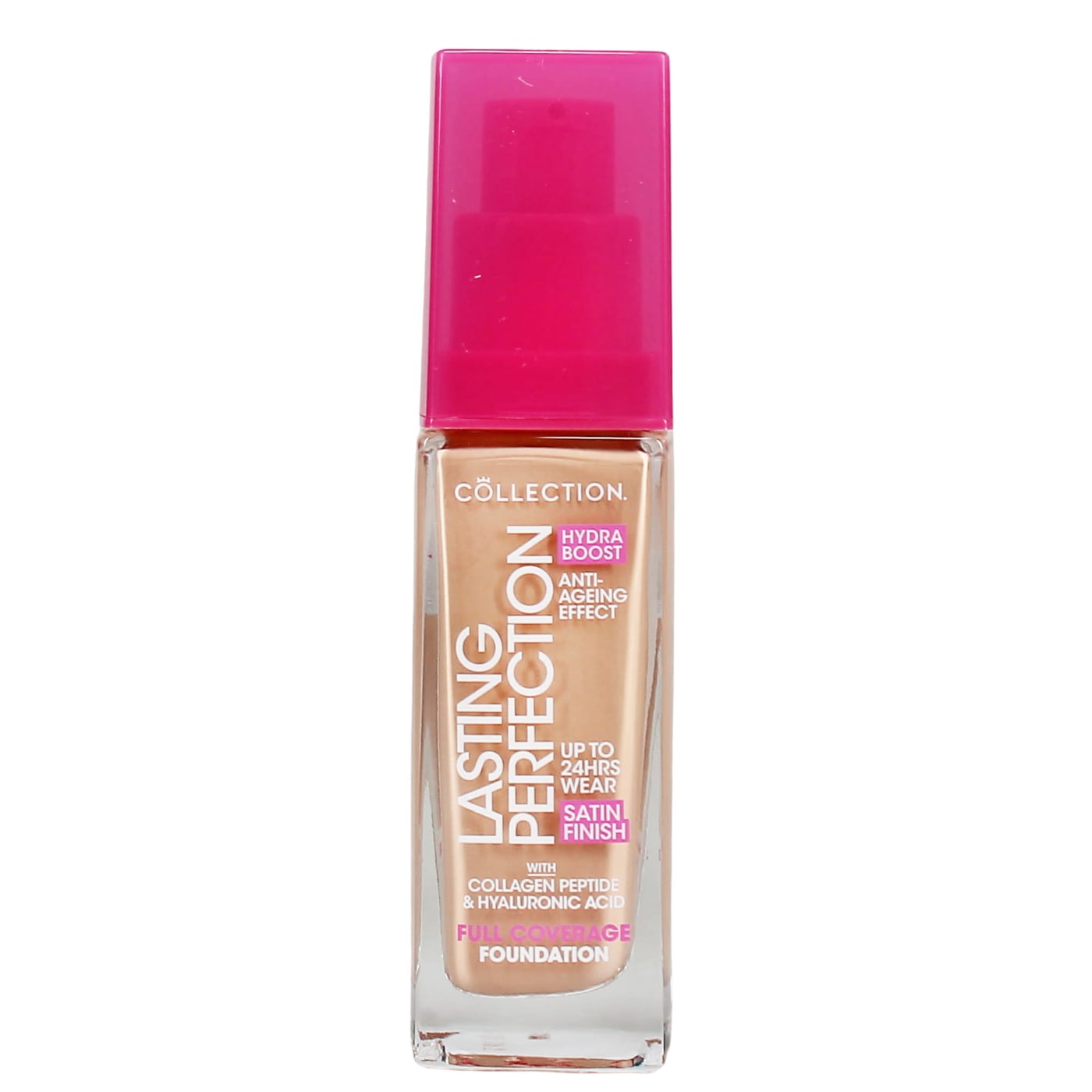COLLECTION LASTING PERFECTION SATIN FOUNDATION 7W BISCUIT WARM 27ML