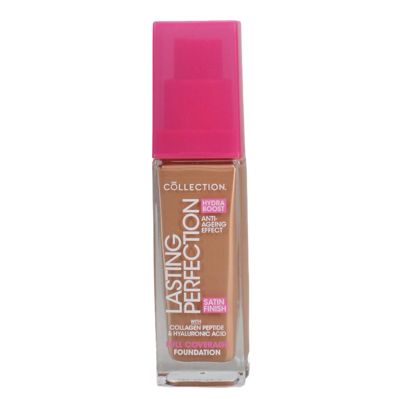 COLLECTION LASTING PERFECTION SATIN FOUNDATION TOFFEE WARM 12W 27ML
