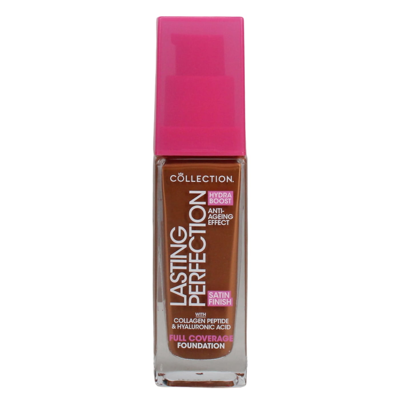 COLLECTION LASTING PERFECTION SATIN FOUNDATION COCOA WARM 16W 27ML