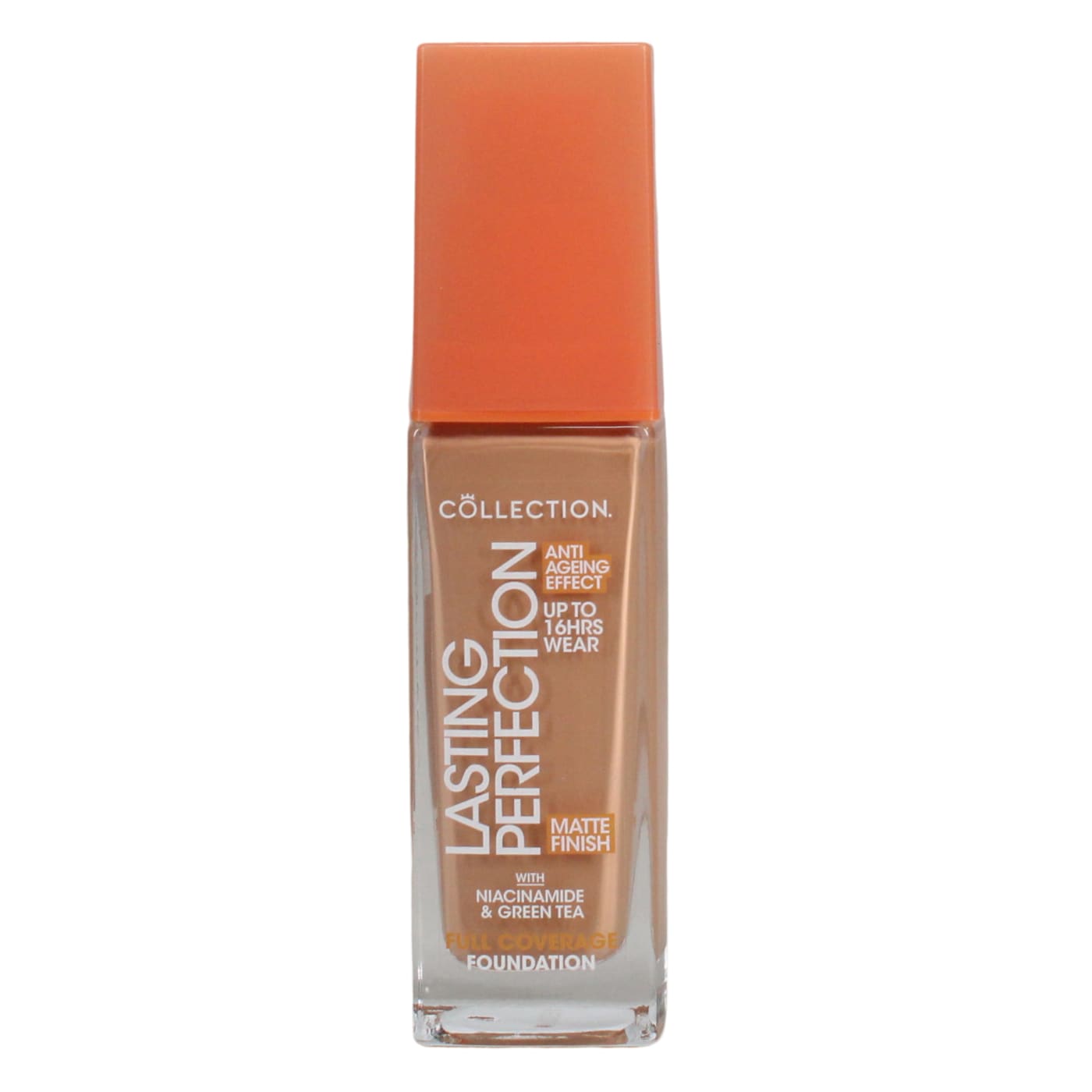 COLLECTION LASTING PERFECTION MATTE FOUNDATION TOFFEE WARM 12W 27ML