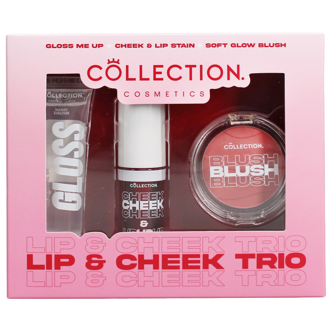 COLLECTION LIP & CHEEK TRIO GIFT SET