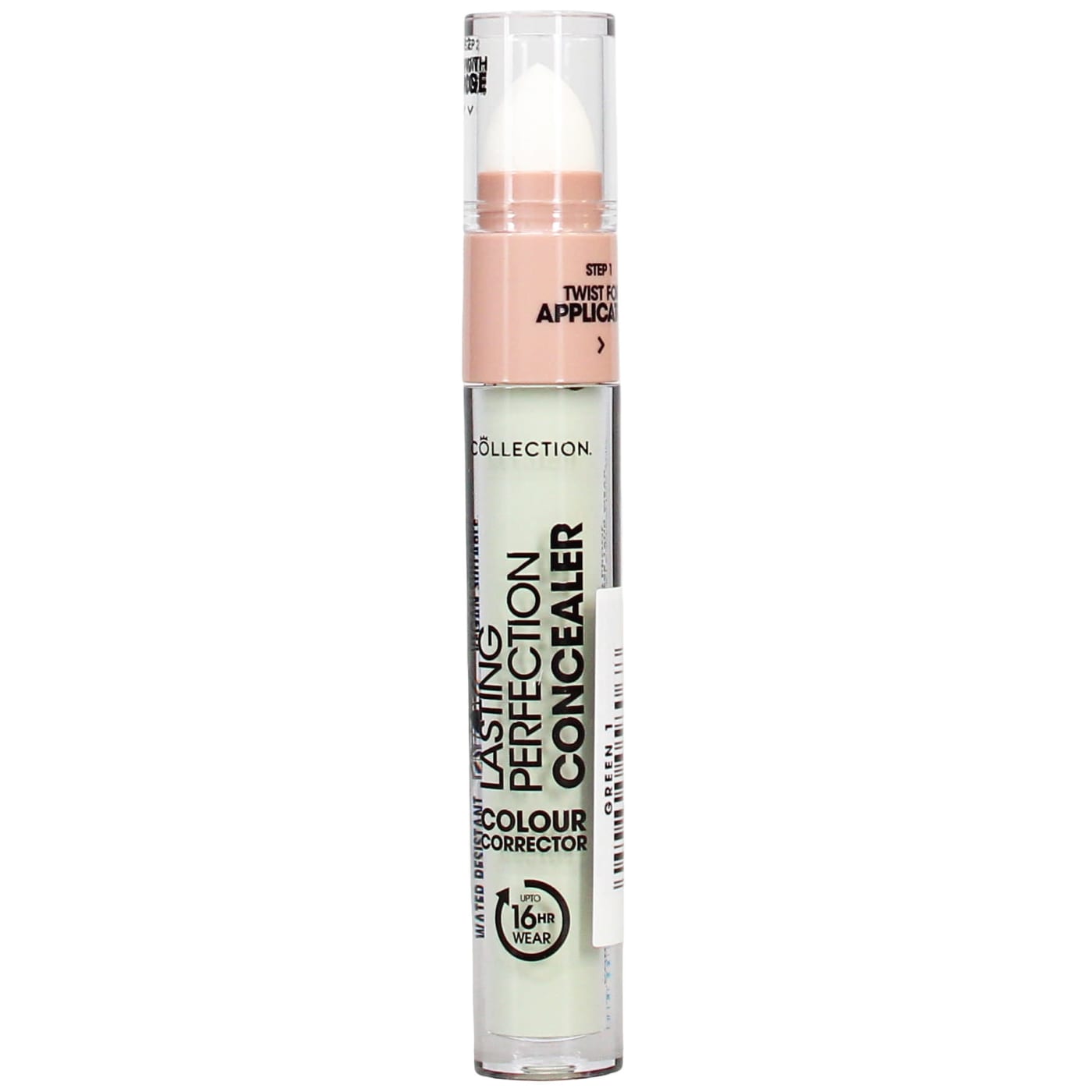COLLECTION LASTING PERFECTION COLOUR CORRECTOR CONCEALER GREEN 1