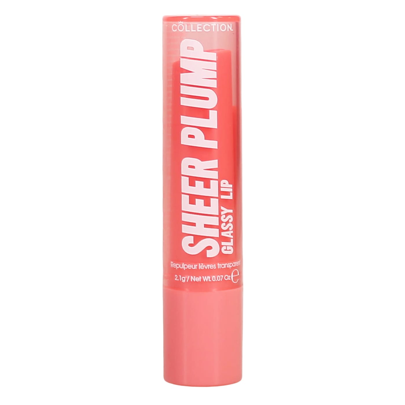 COLLECTION SHEER GLASSY LIP PLUMP BARE GLAZE 1