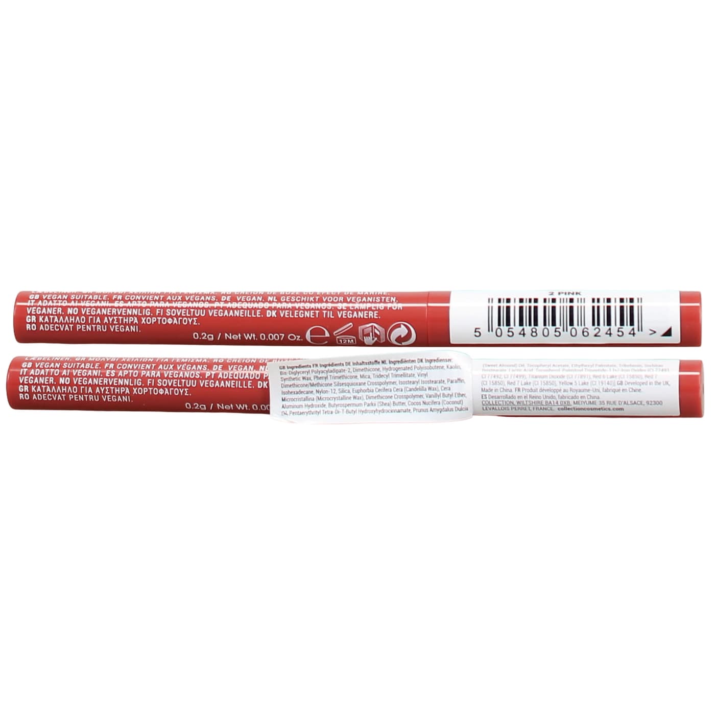 COLLECTION PLUMPING LIP LINER 2 PINK