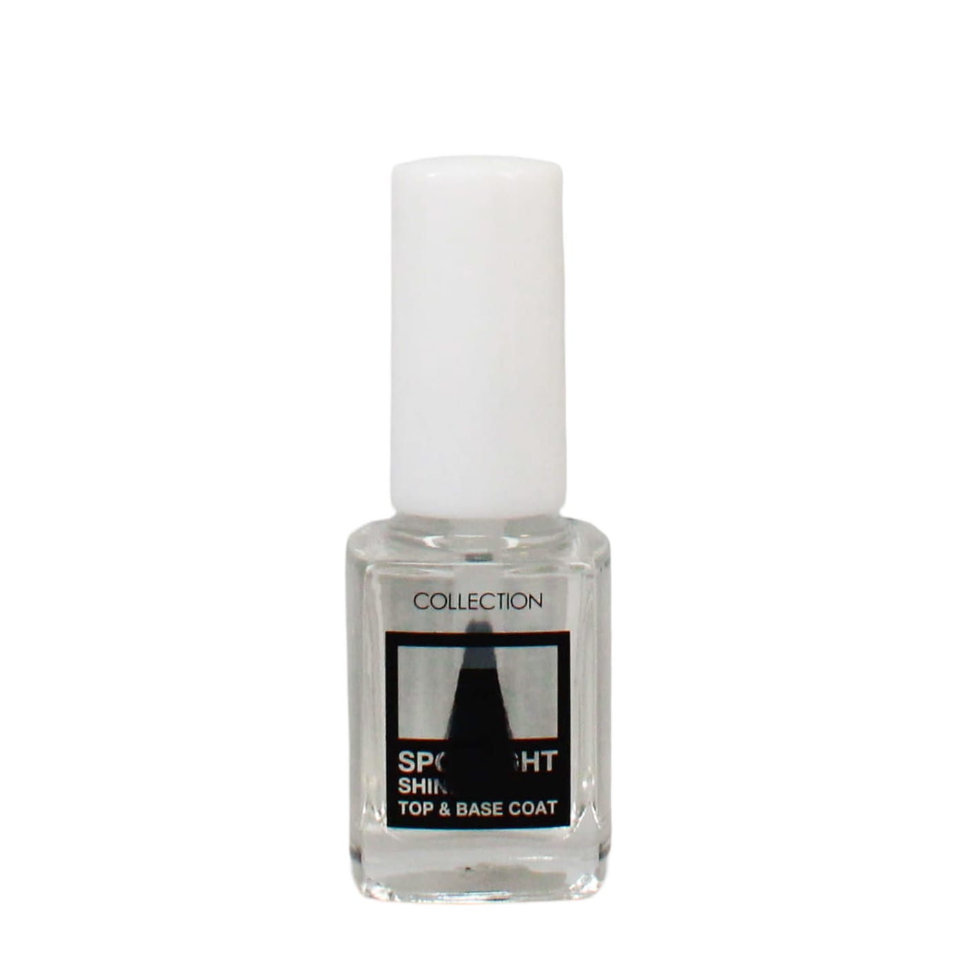 COLLECTION SPOTLIGHT SHINE 1 NAIL POLISH TOP & BASE COAT 0.5ML