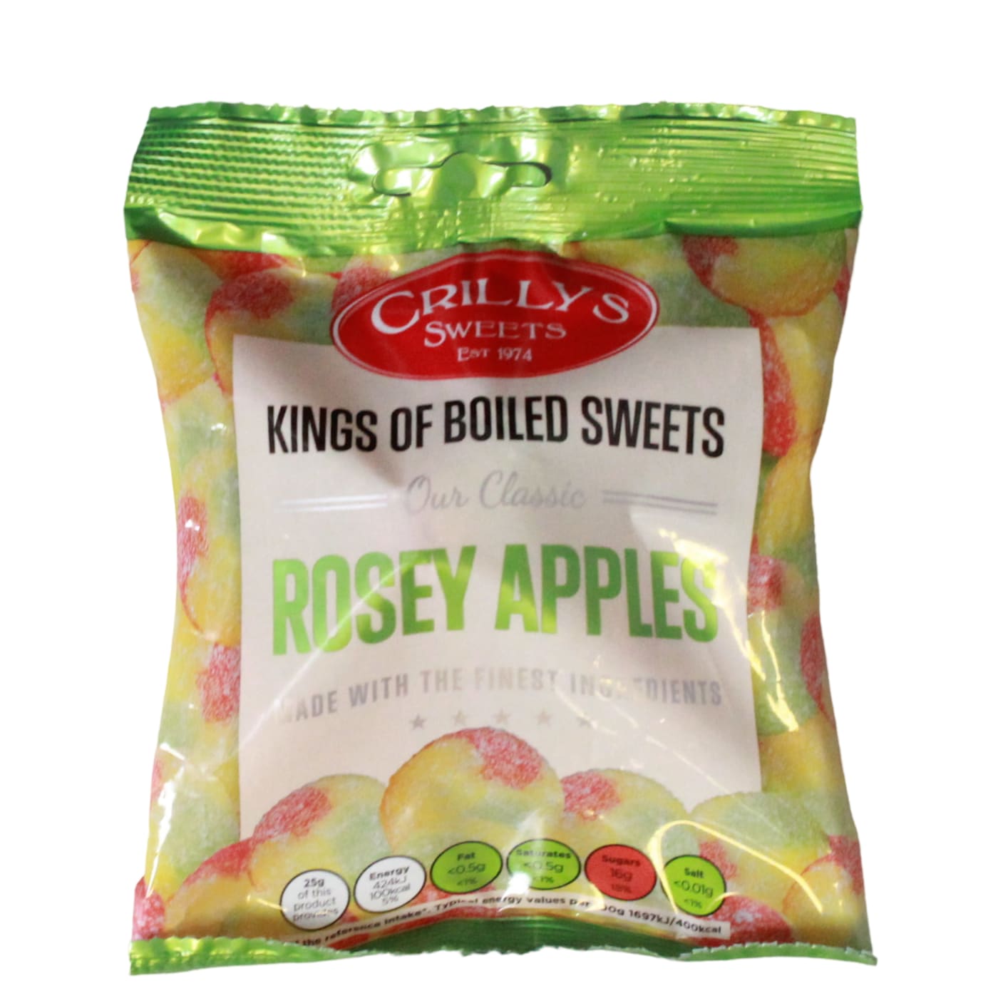 CRILLYS SWEETS 100G ROSY APPLES