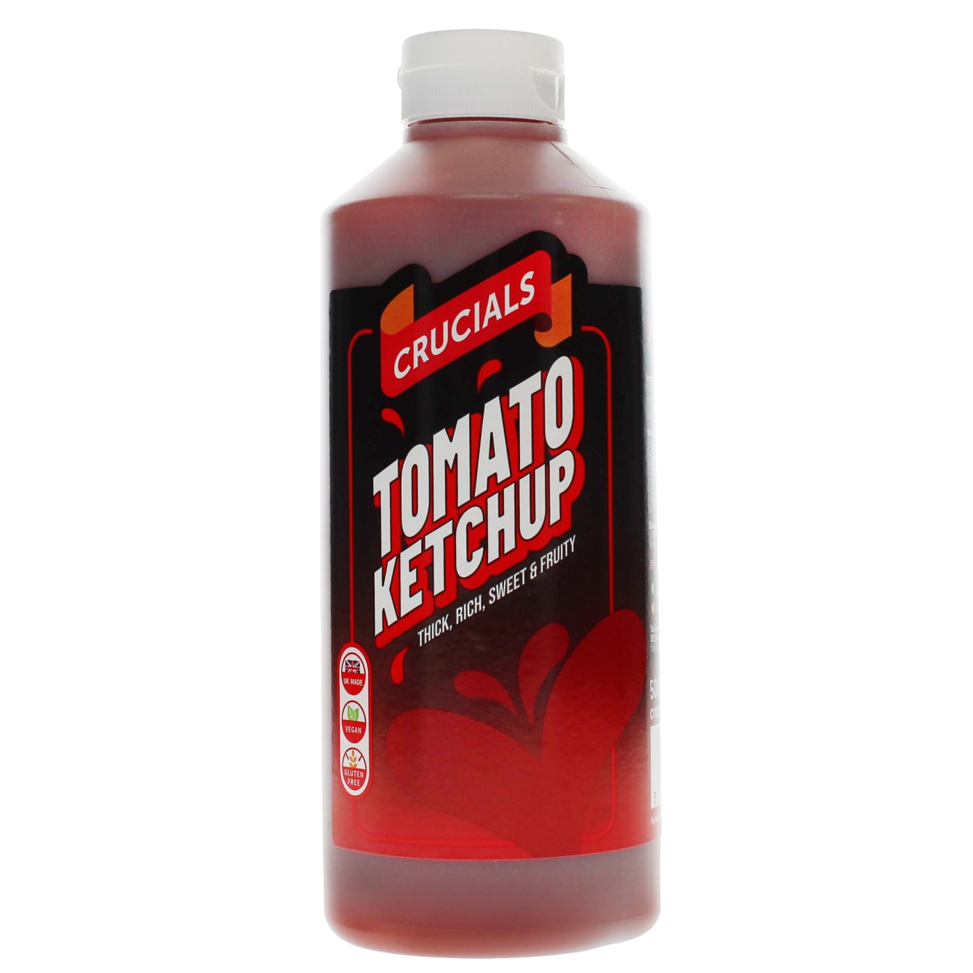 CRUCIALS SAUCE TOMATO KETCHUP 500ML