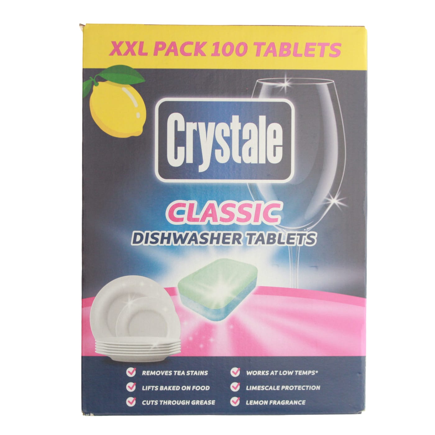 CRYSTALE CLASSIC DISHWASHER TABLETS 100PK