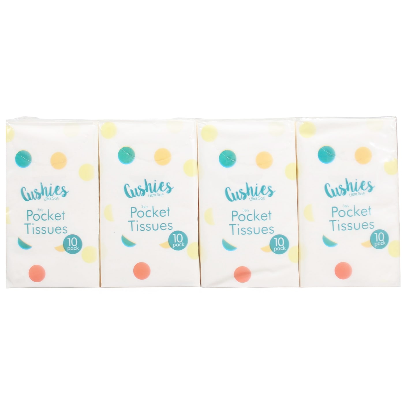 CUSHIES POCKET TISSUES 8PK
