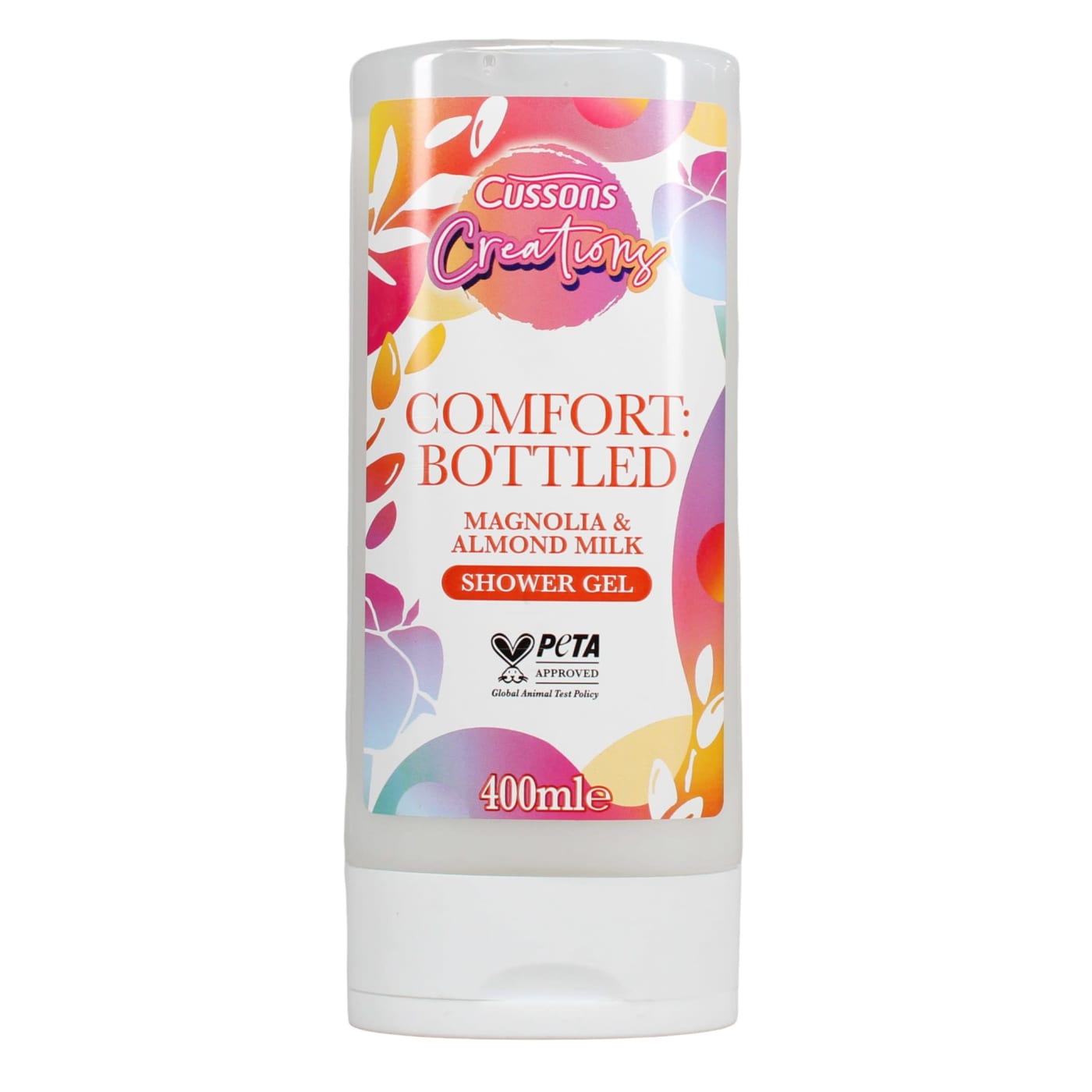 CUSSONS CREATIONS BODY WASH MAGNOLIA ALMOND MILK COMFORT 400ML