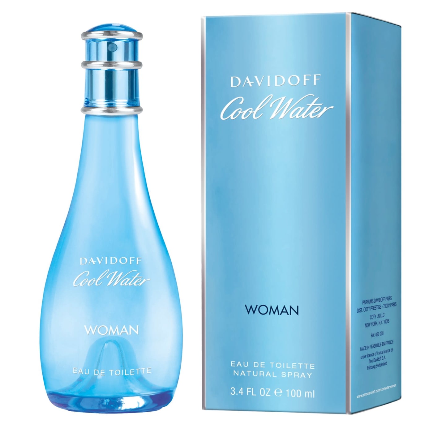 DAVIDOFF COOL WATER WOMAN EDT SPRAY 100ML