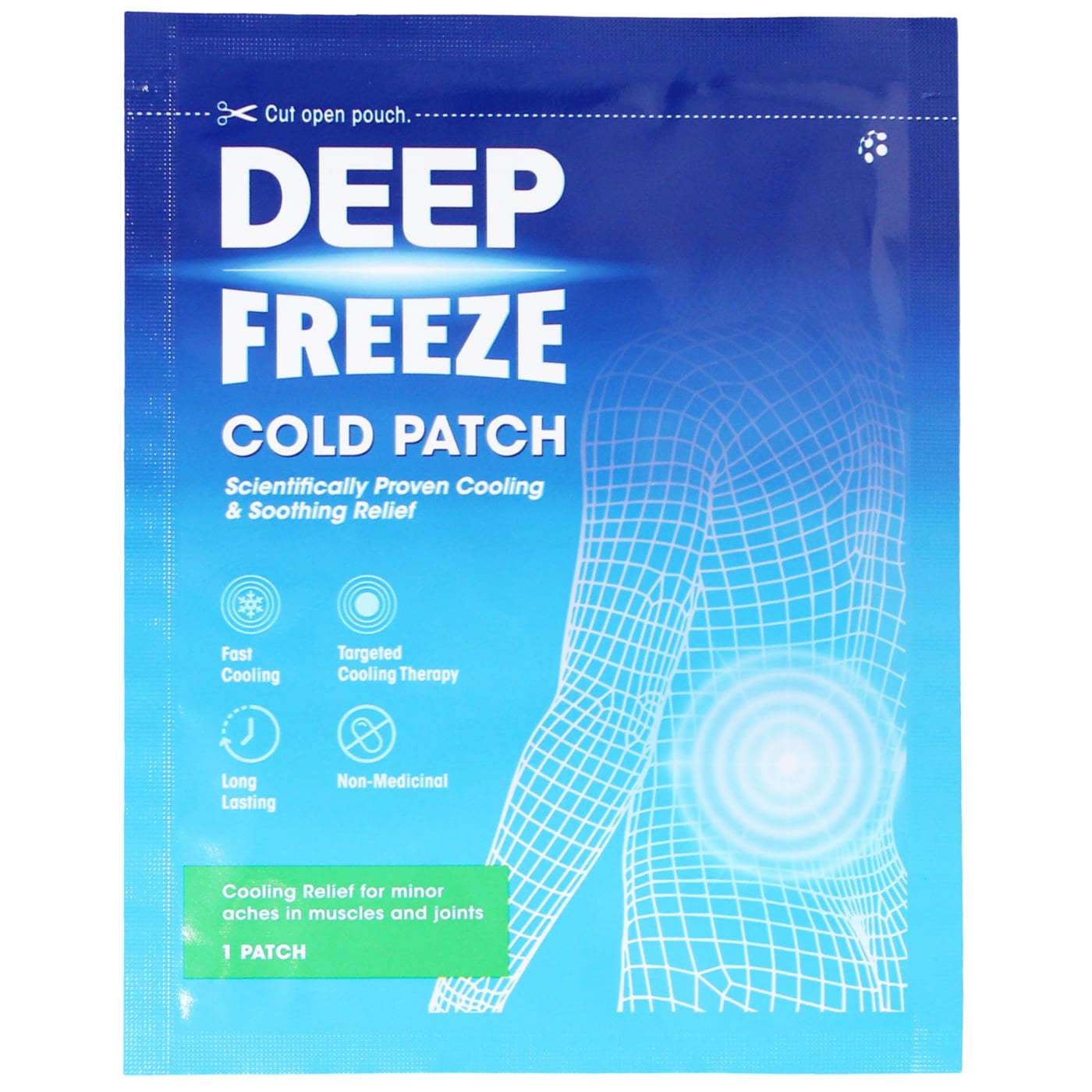 DEEP FREEEZE PAIN RELIEF FREEZE PATCH SINGLE