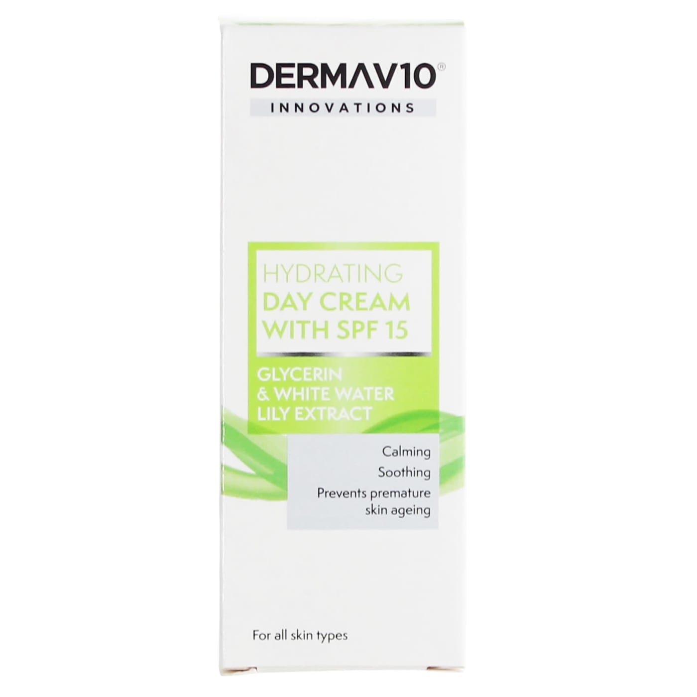DERMA V10 INNOVATIONS DAY CREAM HYDRATING SPF 15 50ML