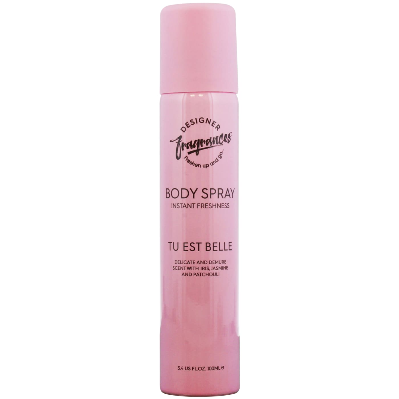 DESIGNER FRAGRANCES BODY SPRAY TU EST BELLE 100ML