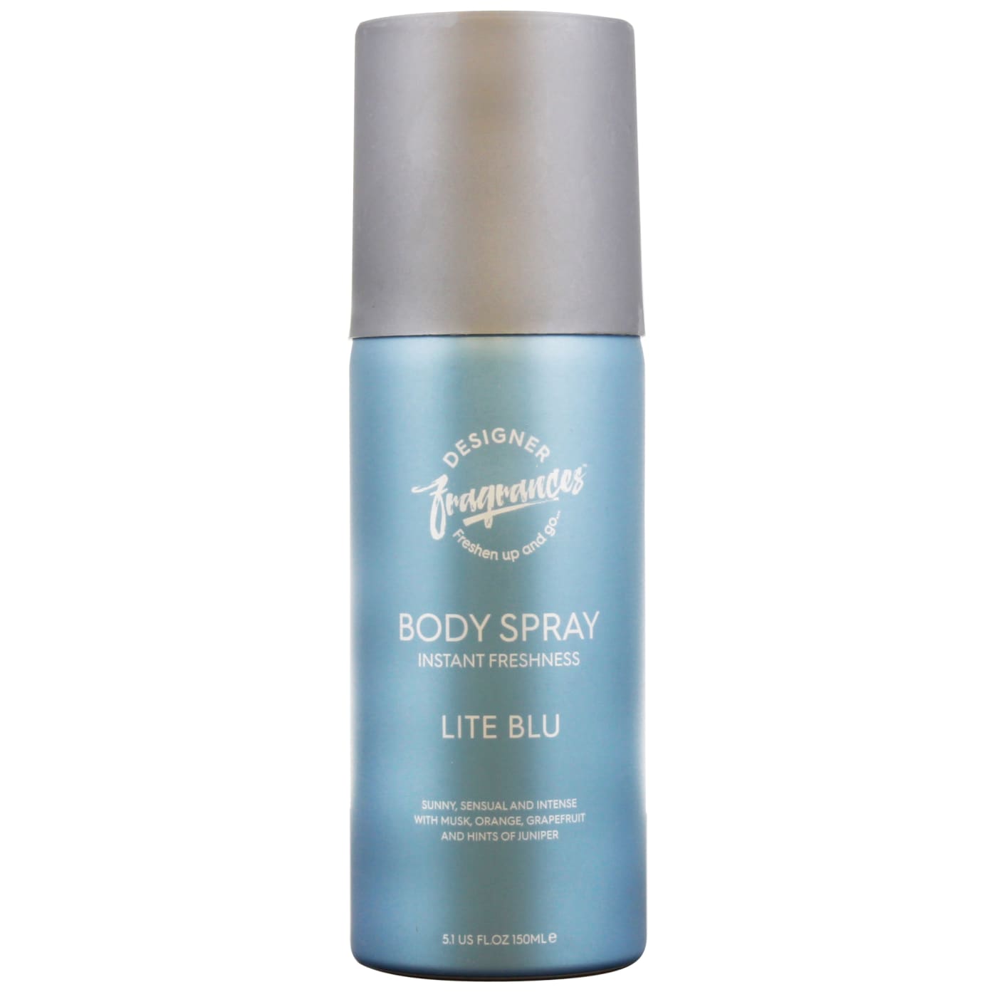 DESIGNER FRAGRANCES BODY SPRAY LITE BLU 150ML