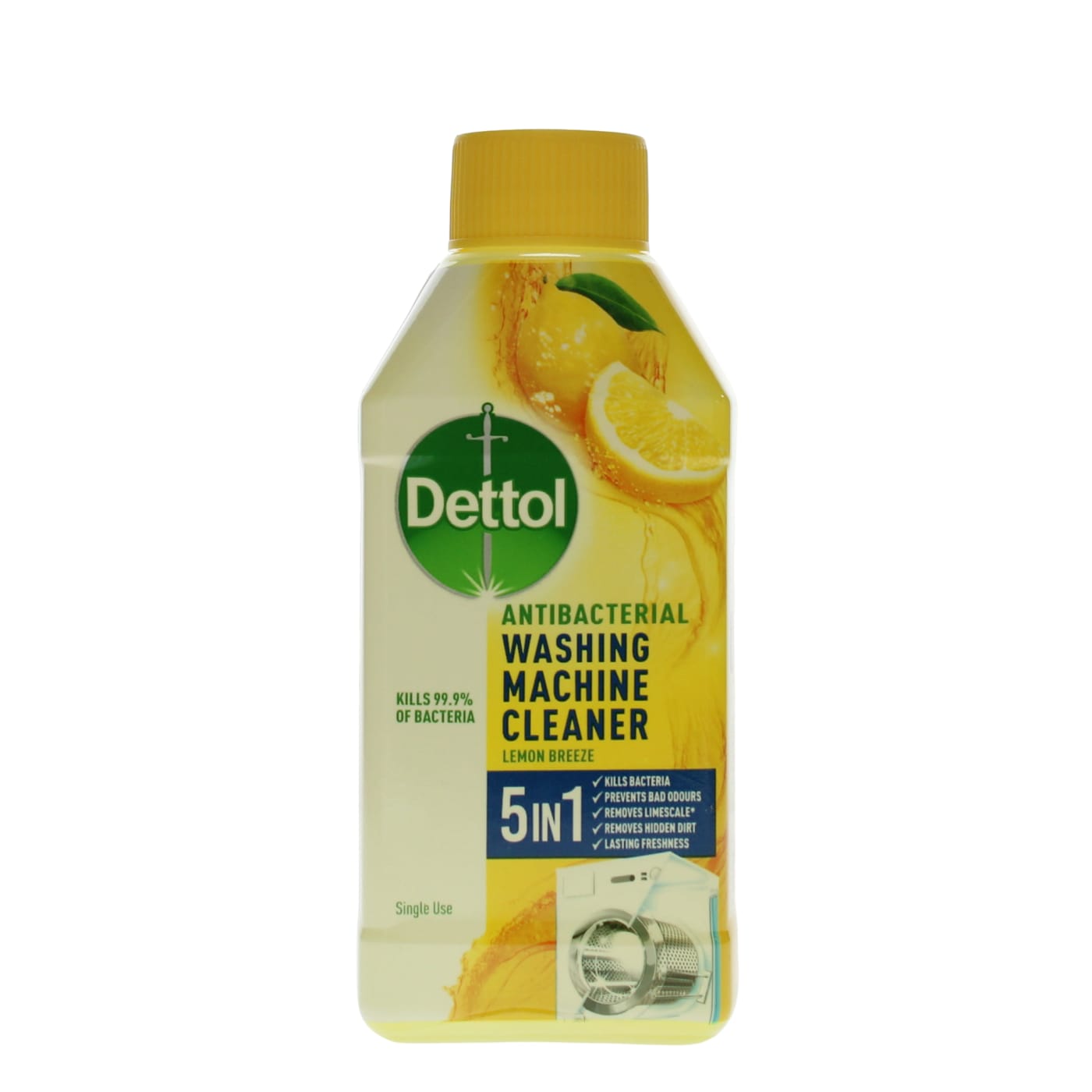 DETTOL WASHING MACHINE CLEANER LEMON 250ML