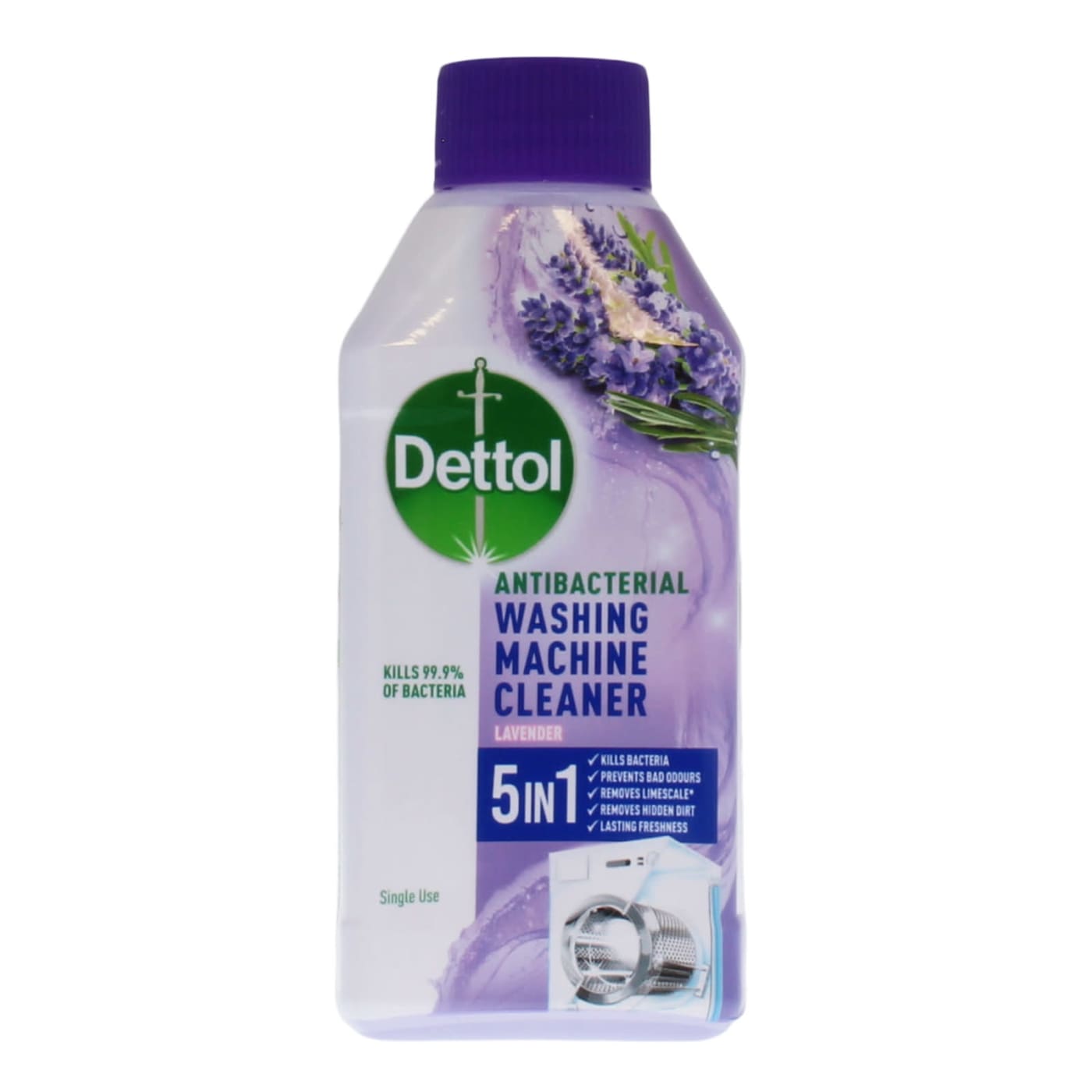 DETTOL WASHING MACHINE CLEANER LAVENDER 250ML