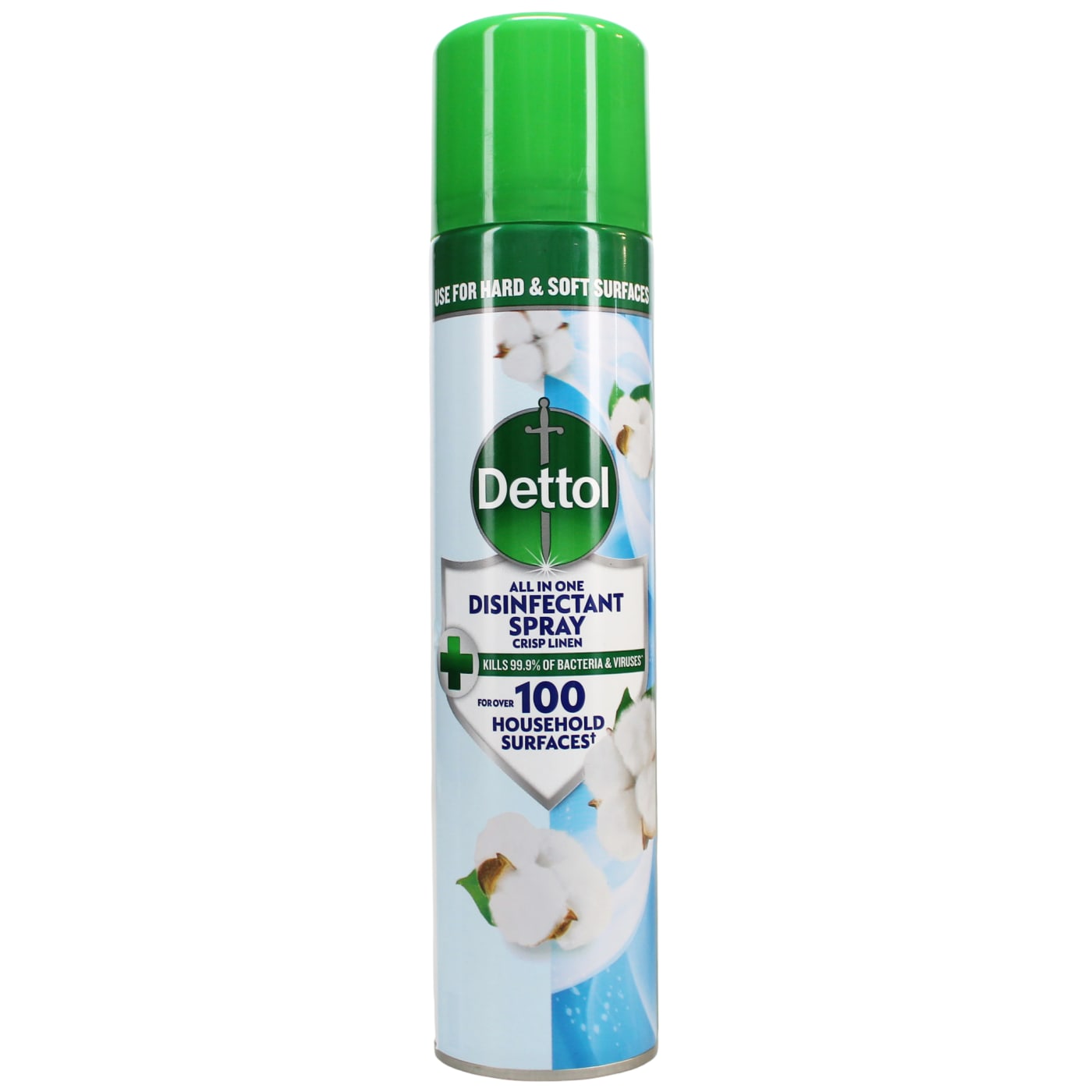DETTOL ANTIBACTERIAL DISINFECTANT SPRAY CRISP LINEN 300ML