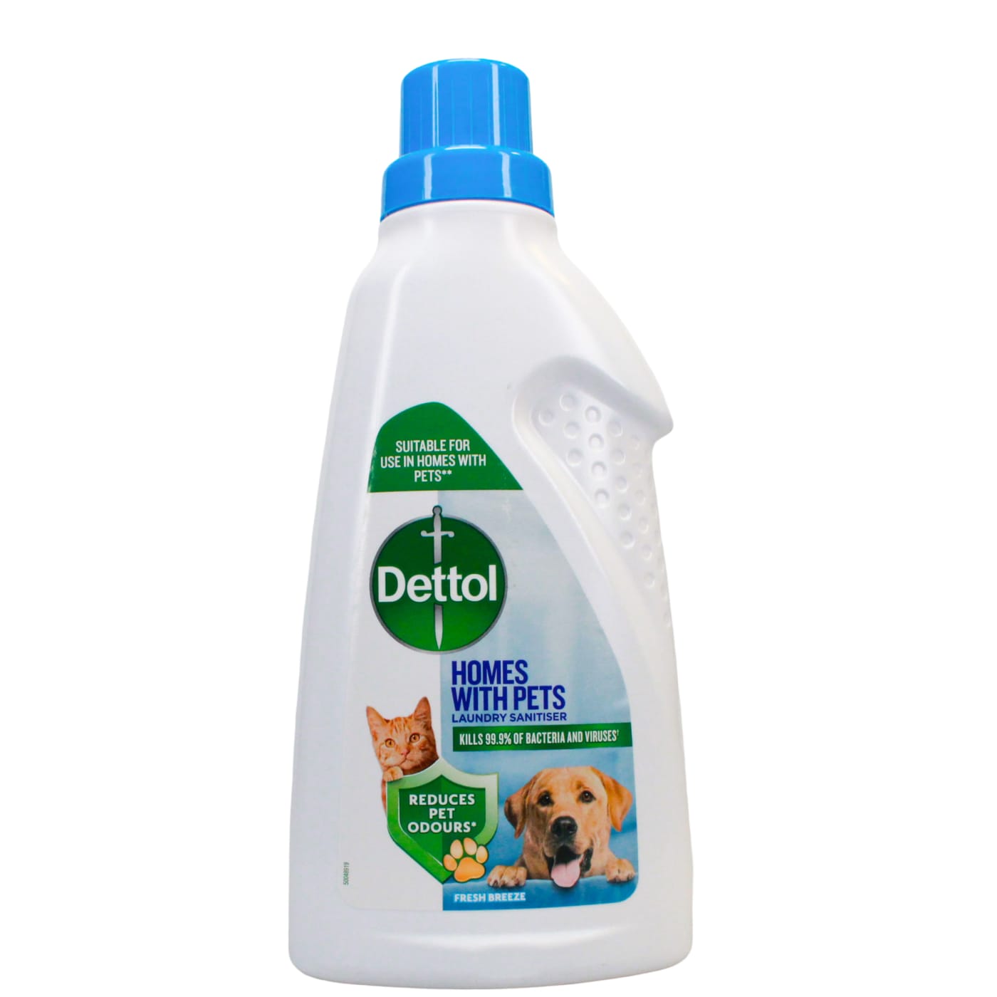 DETTOL LAUNDRY SANITISER FRESH BREEZE HOMES WITH PETS 750ML