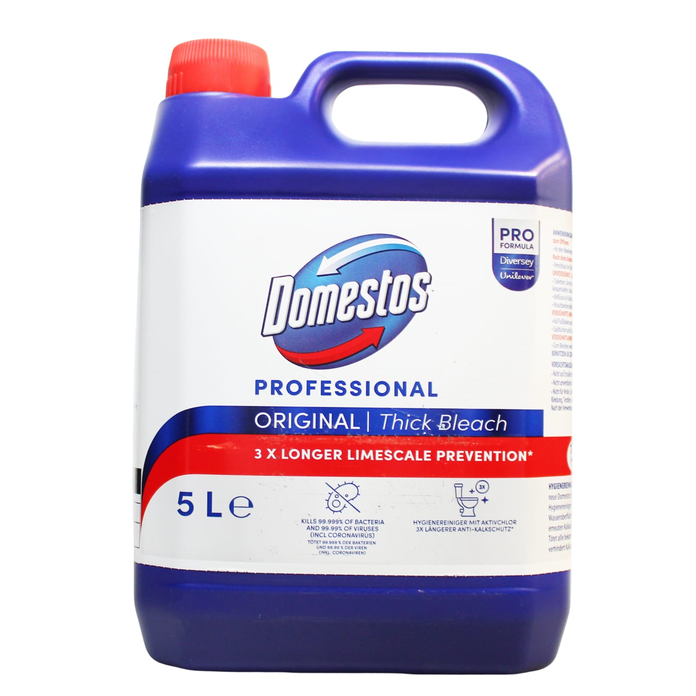 DOMESTOS PROFESSIONAL 5L BLEACH ORIGINAL