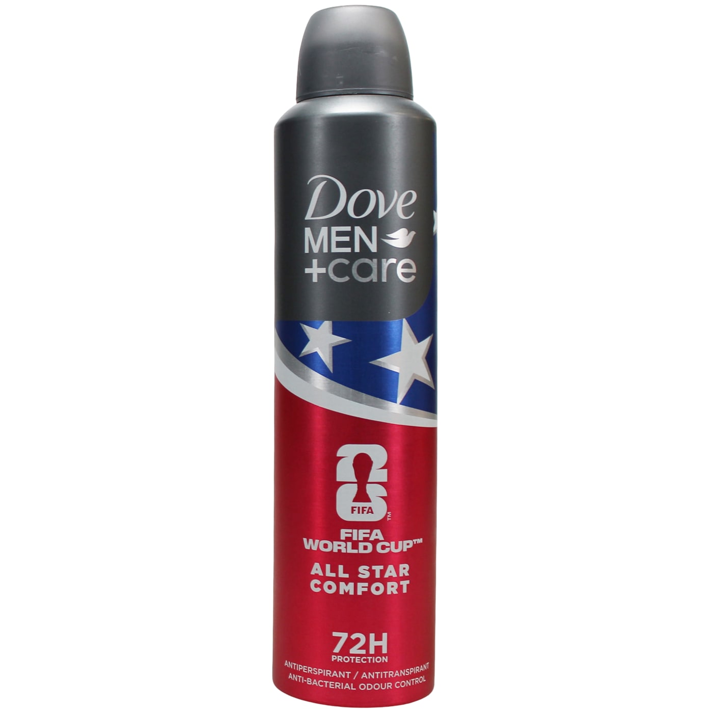 DOVE MEN+CARE ANTI PERSPIRANT SPRAY ALL STAR COMFORT FIFA 250ML