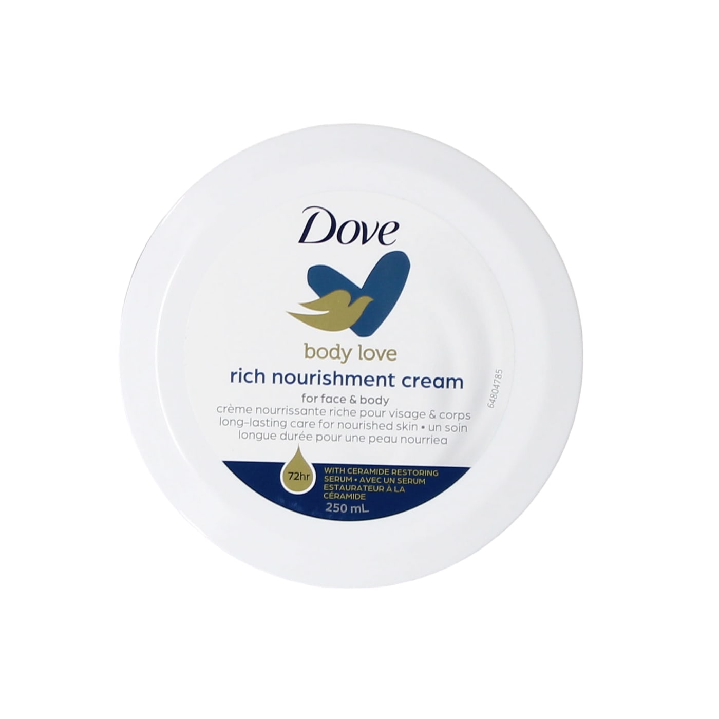 DOVE BODY CARE CREAM RICH NOURISHMENT 250ML