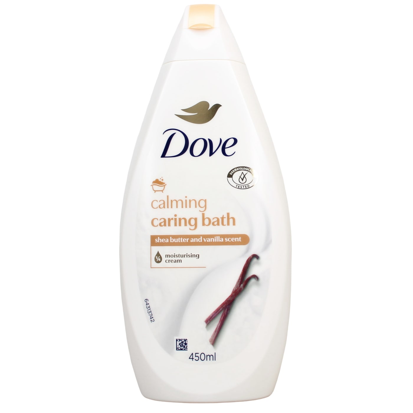 DOVE CARING BATH SHEA BUTTER & VANILLA 450ML