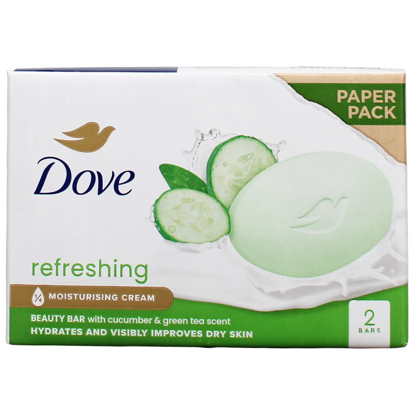DOVE 2X90G SOAP BAR REFRESHING