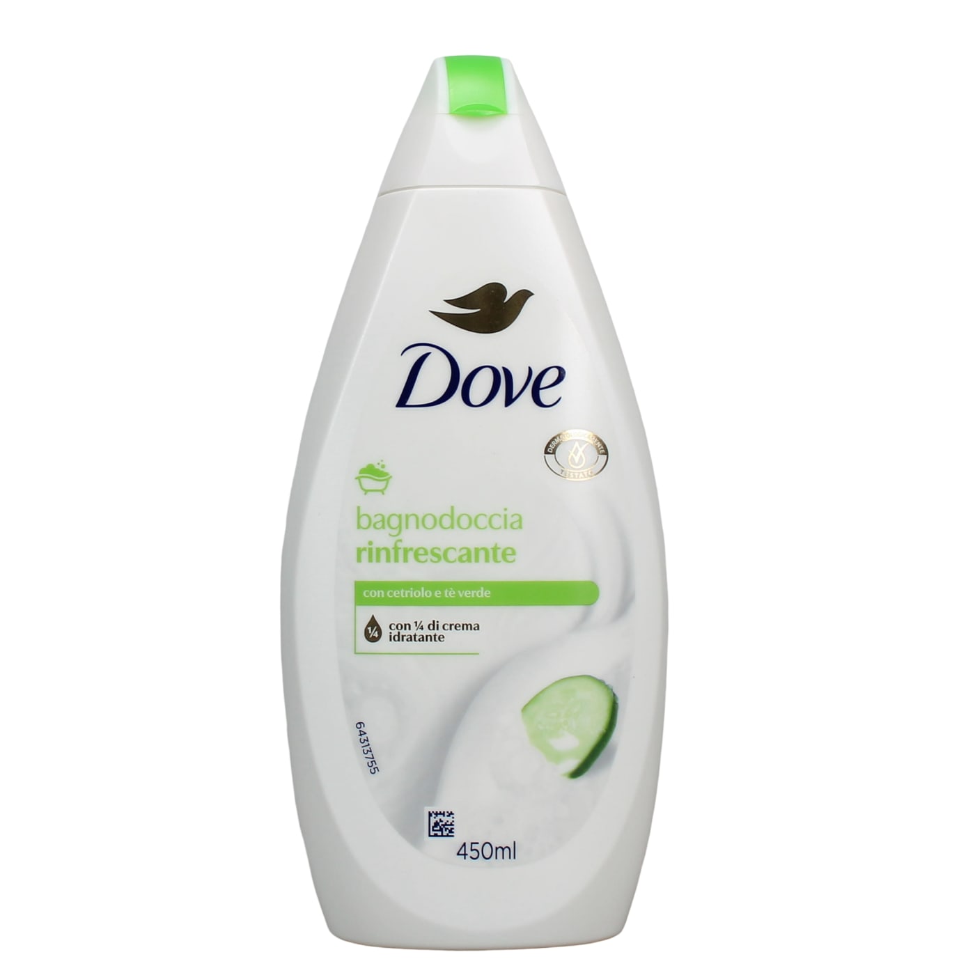 DOVE SHOWER GEL GO FRESH CUCUMBER AND GREEN TEA NEW 450ML