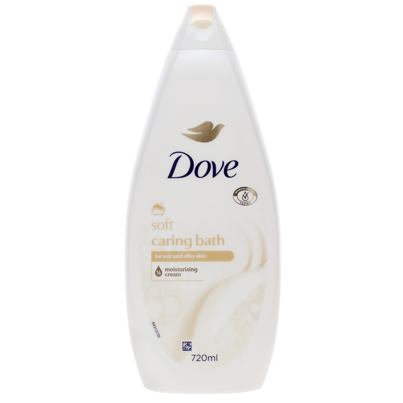 DOVE BATH SOFT CARING 720ML