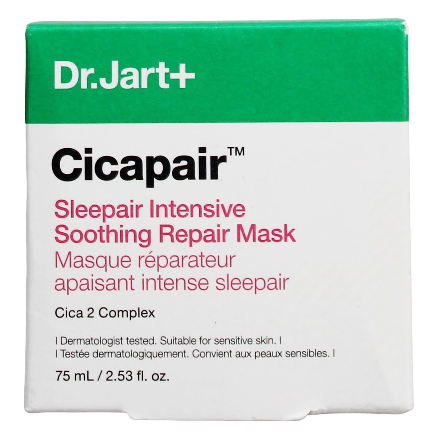 DR.JART+ CICAPAIR FACE MASK SLEEPAIR INTENSIVE SOOTHING REPAIR 75ML
