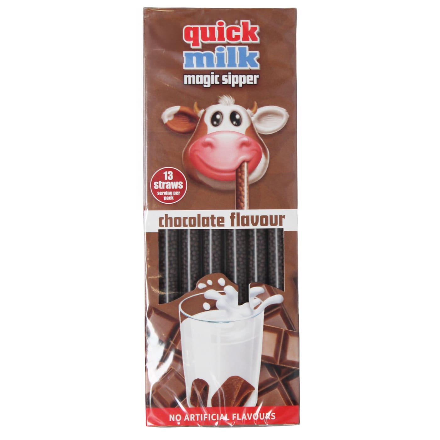DR MOO QUICK MILK SIPPER CHOCOLATE 13PK