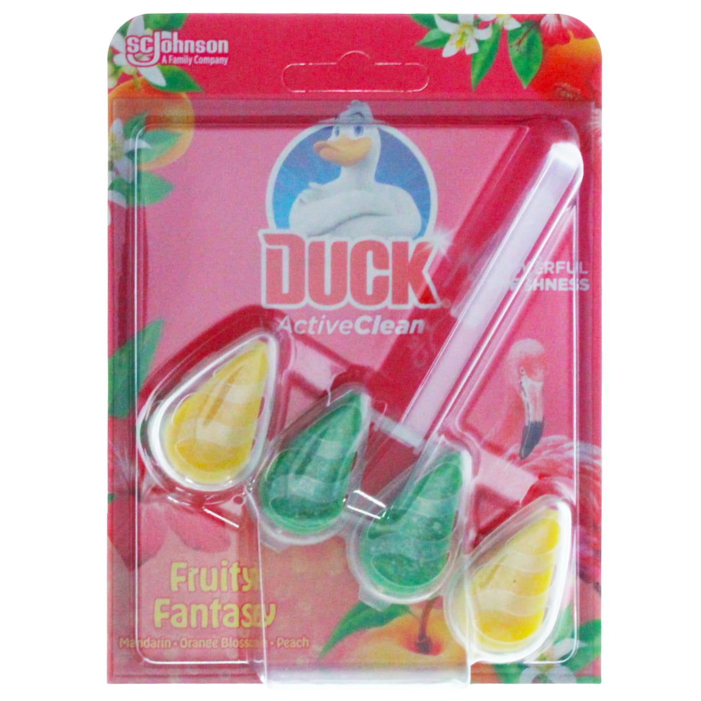 DUCK 38.6G ACTIVE CLEAN RIM BLOCK FRUITY FANTASY