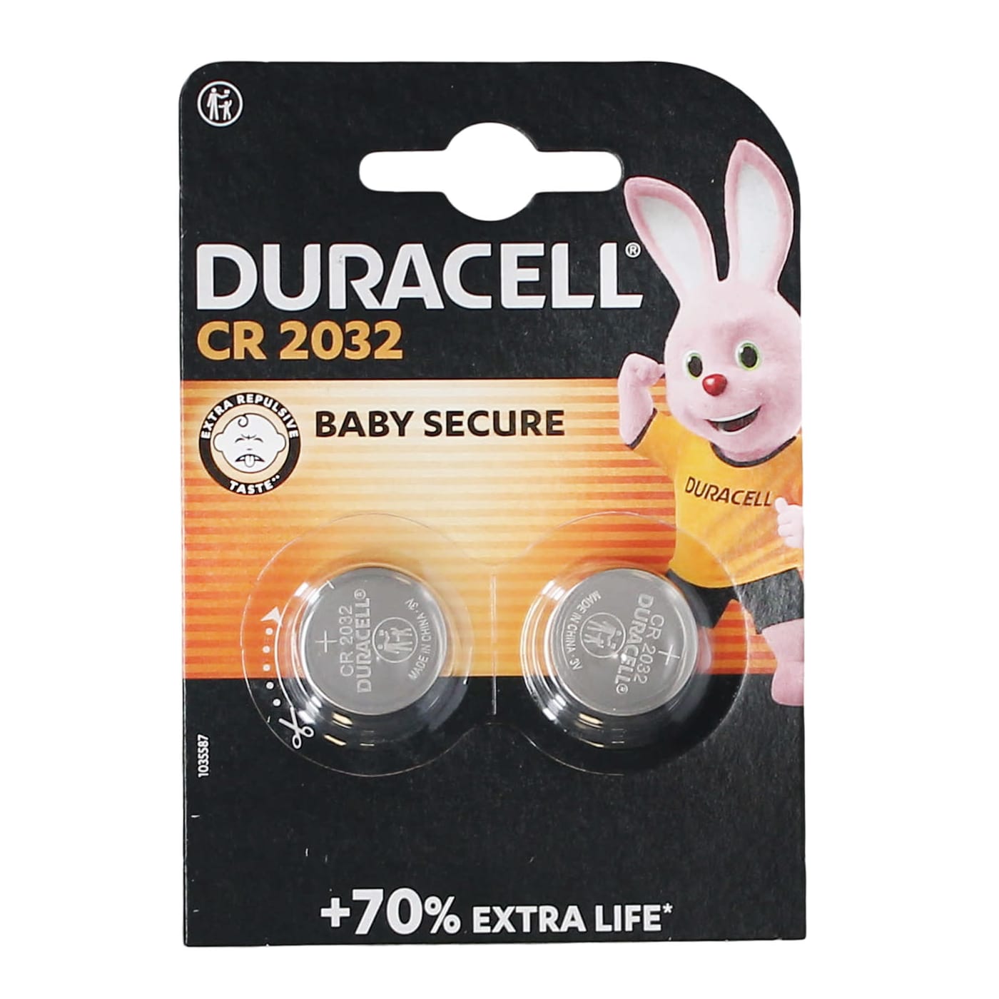 DURACELL BATTERY 2032 TWIN PACK