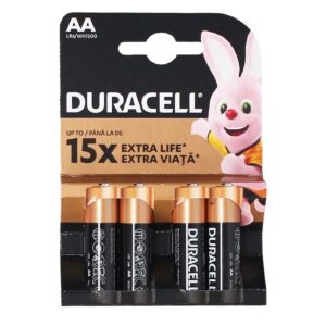 DURACELL AA EXTRA LIFE 4'S