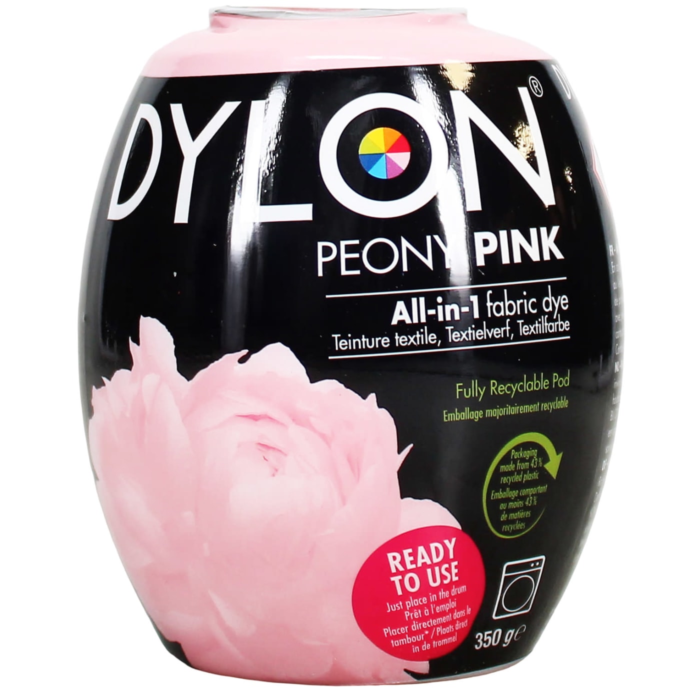 DYLON MACHINE DYE POD PEONY PINK