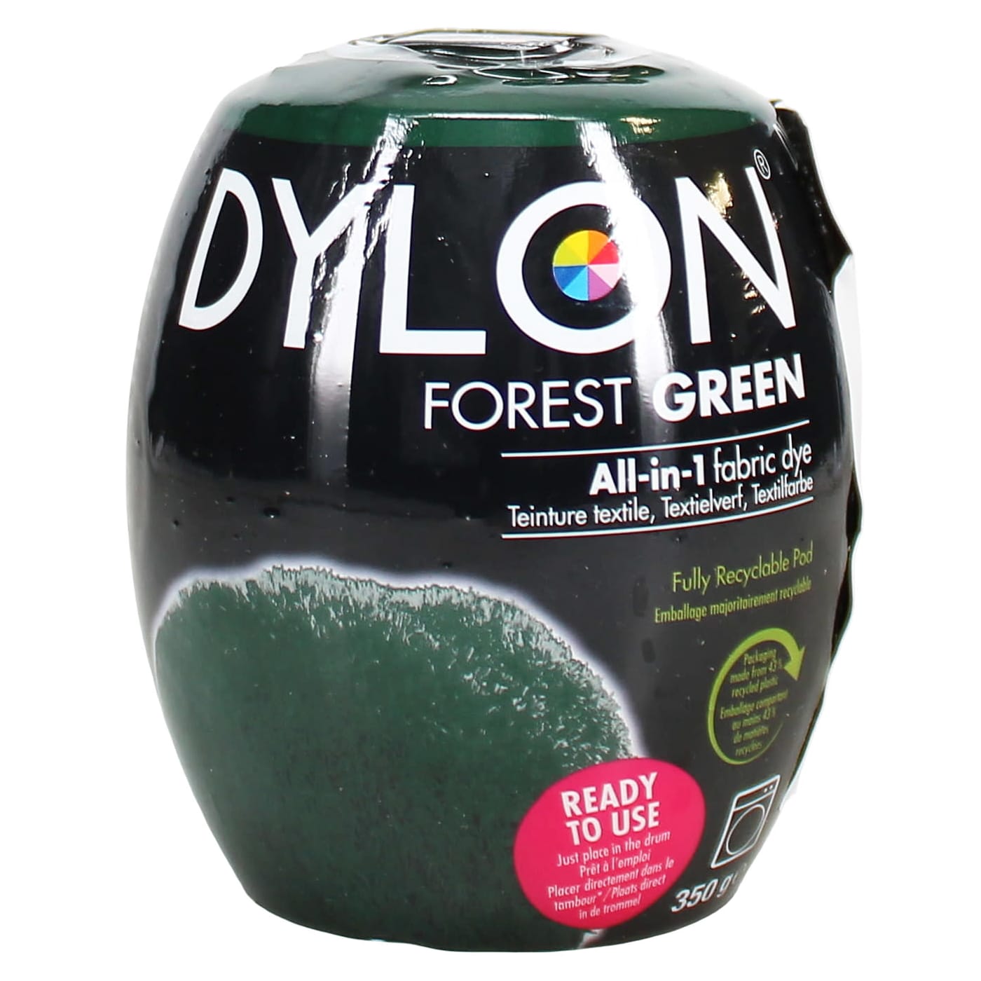DYLON MACHINE DYE POD FOREST GREEN