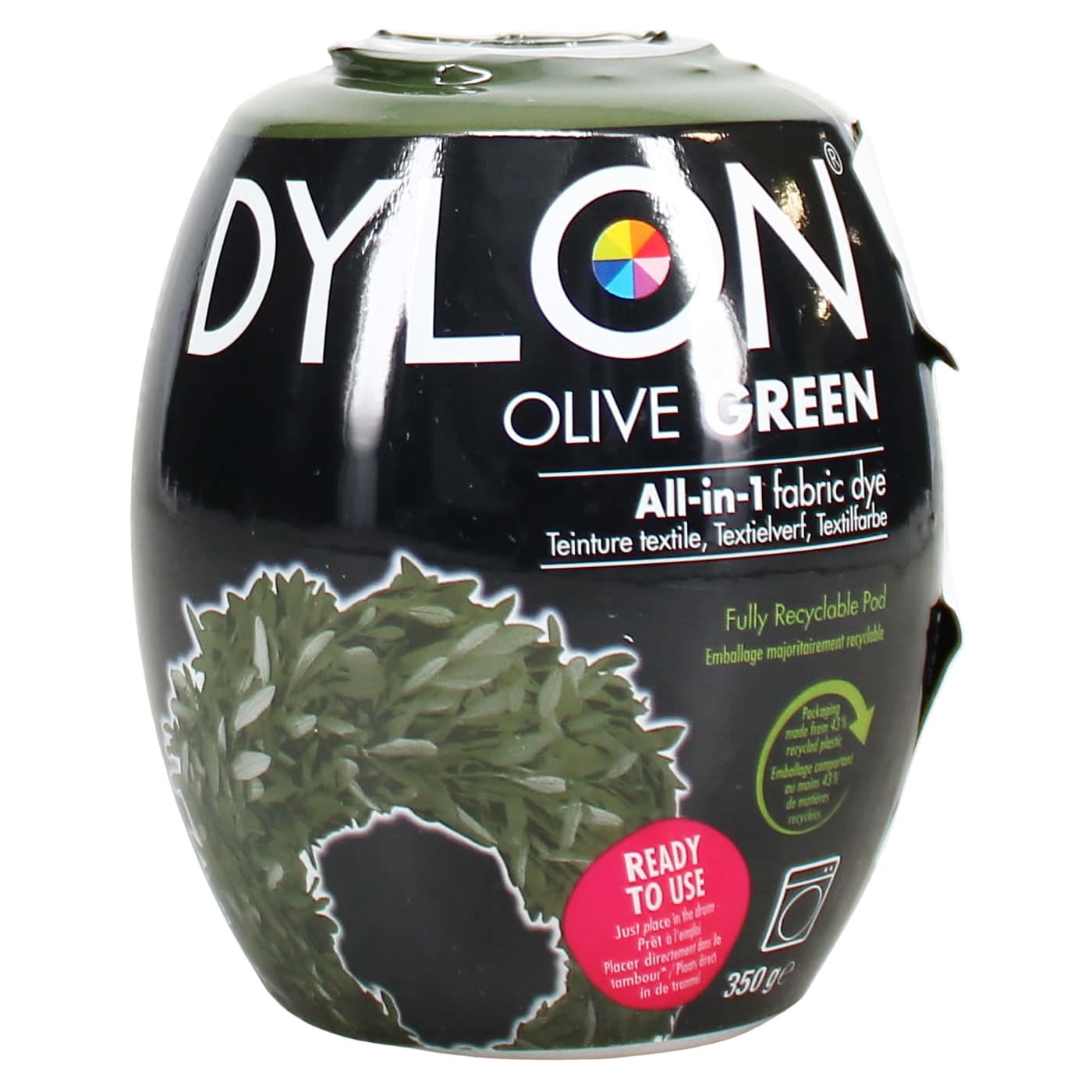 DYLON MACHINE DYE POD OLIVE GREEN 34
