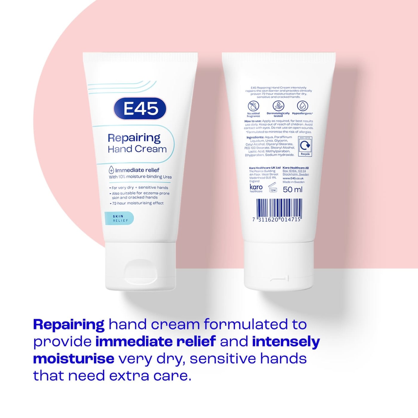 E45 REPAIRING HAND CREAM 50ML