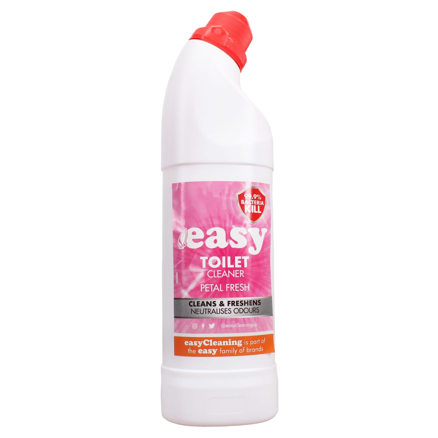 EASY LIQUID TOILET CLEANER PETAL FRESH 750ML